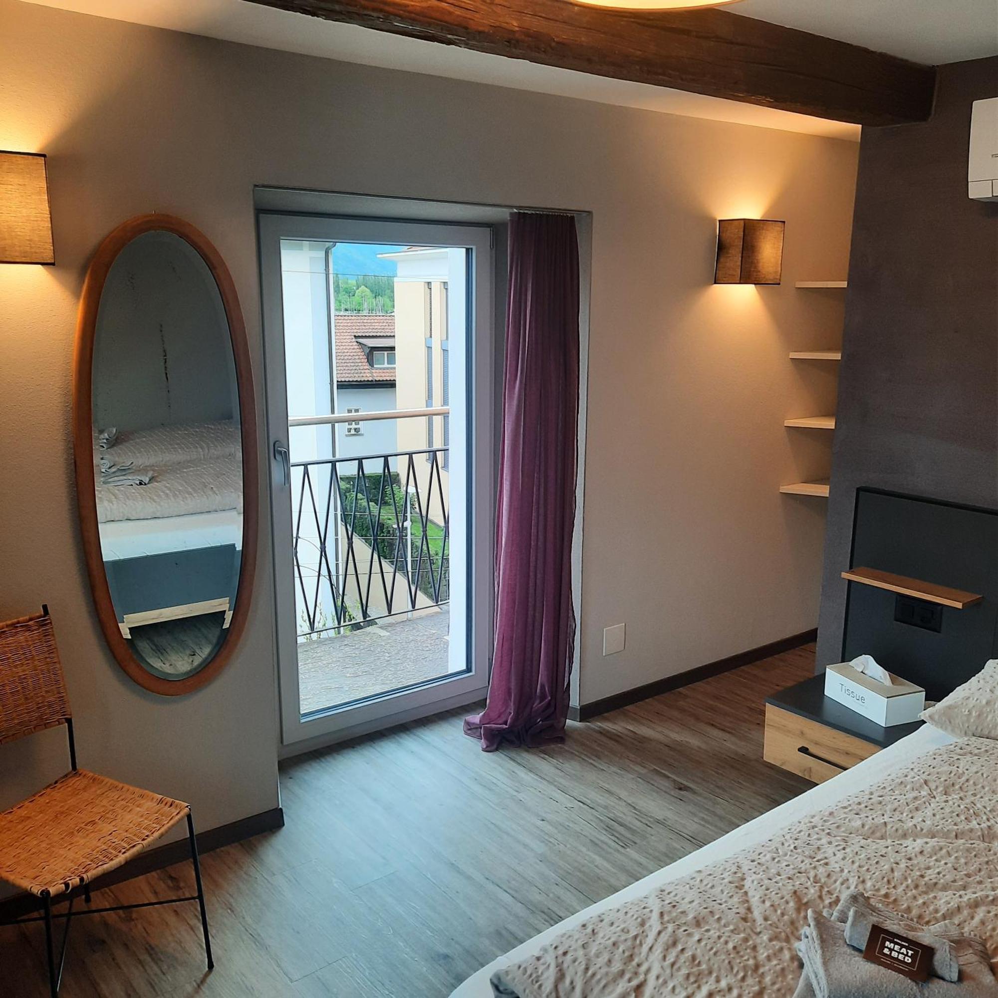 Bed and Breakfast Stalder Meat & Bed Muralto Экстерьер фото